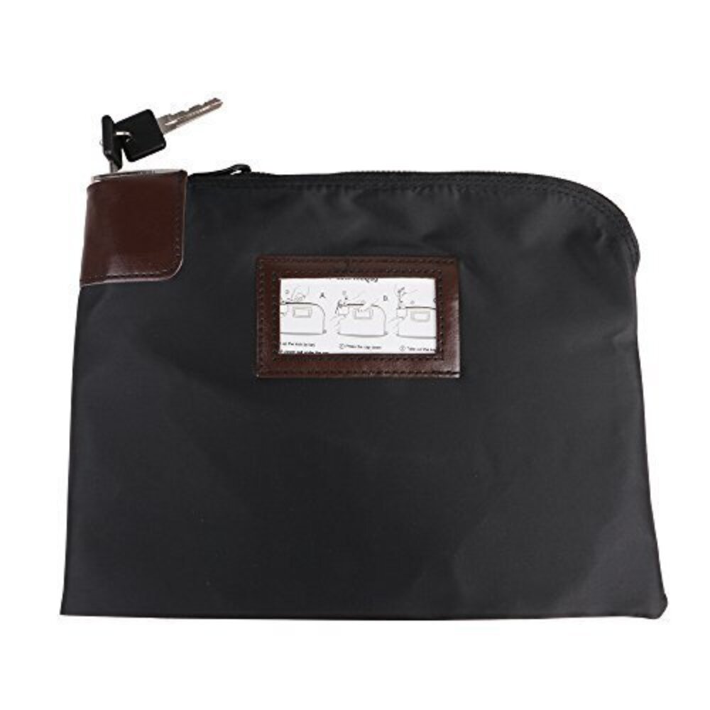 8670 Locking Security Money Cash Register Bag Bank Deposit Bag With Locks
